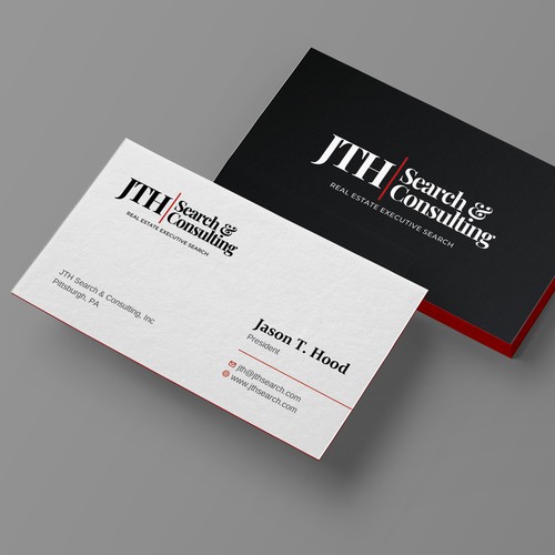 Design Business Card Design for Executive Search Firm di Rakibh