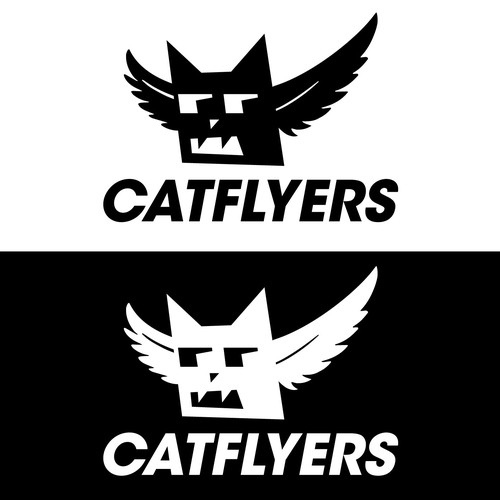 Design di Blend images to create flying cat sneaker logo: CATFLYERS di citra1988