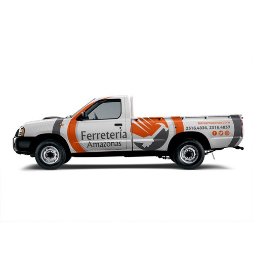 Car, truck or van wrap contest entry by Haris808