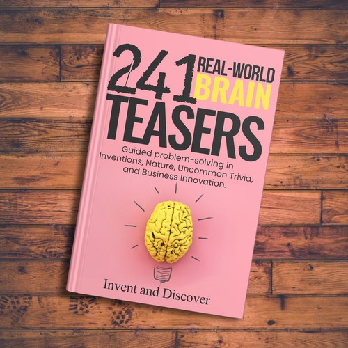 Book Cover - Creativity, Innovation, Inventions, Lateral thinking Design by Zahari Studio