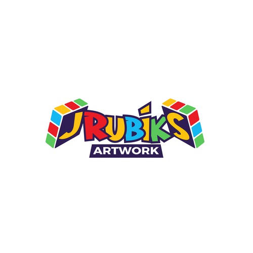 Puzzle together a Rubiks Cube Art business design! Design by Da Vinci Kabs