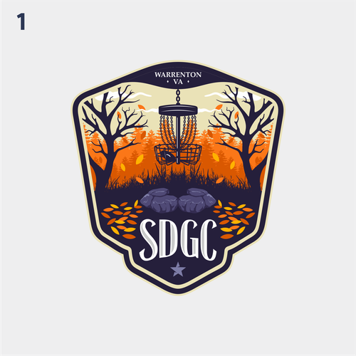 Disc Golf Course Logo Design by XB.Logo | Collin Jr