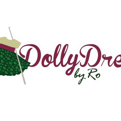 Crear un diseño de logotipo para DollyDressbyRo Design by hbello