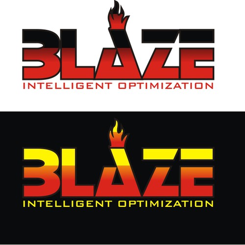 Blaze - Logo for hot new software startup Design by OMGraphics