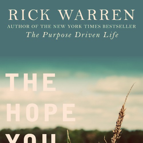 Design Rick Warren's New Book Cover Réalisé par Danielle Hartland Creative
