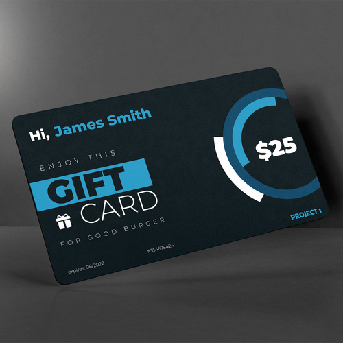 Universal Gift Card (for many merchants) Design by Emily Grace Graphic Design