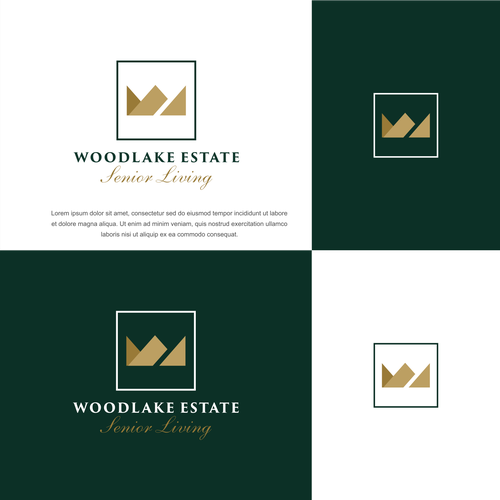 Create an Iconic Logo for Our Senior Living Community - Woodlake Estates Senior Living Design by master.piece