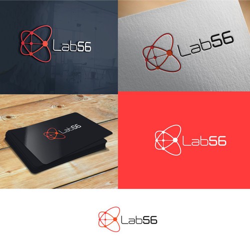 Sleak modern logo for a technology lab-ontwerp door ≈ w e r n o ≈