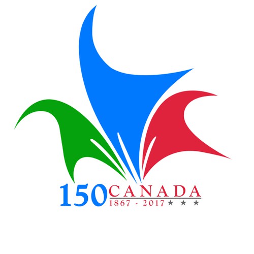 Community contest: Design Canada’s 150th birthday logo! Design by Kravn
