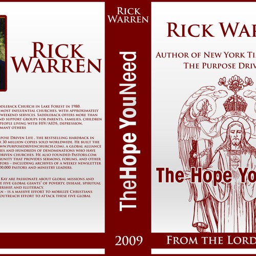 Design Rick Warren's New Book Cover Design réalisé par Bjay