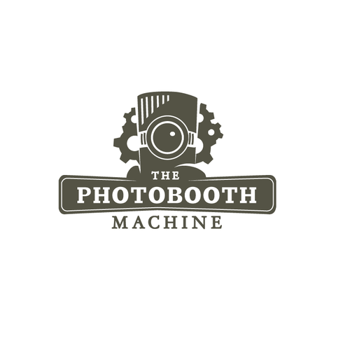 Create a nostalgic, steampuck inspired logo for The Photobooth Machine Design by xkarlohorvatx