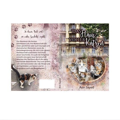 Book cover contest entry by Kia illu