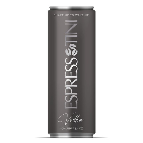 We need a Sexy, Luxuriously Designed Espresso Martini in a Can that appeals to women (and men). Design von ikoniske™