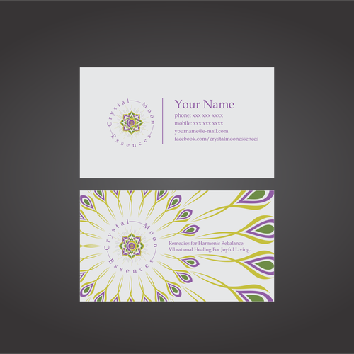 Logo for Crystal Moon Essences - remedies for harmonic rebalance and well-being-ontwerp door Armando de Oliveira