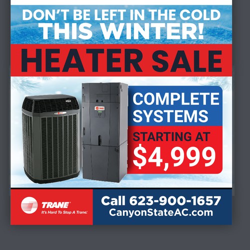 Newpaper Ad For Heating, Ventilation, and Air Conditioning (HVAC) Company - Wireframed and Ready! Design by GrApHiC cReAtIoN™