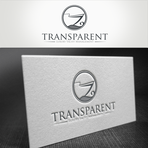 logo for TRANSPARENT Luxury Yacht Management Design by ✱afreena✱