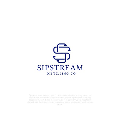 Create Logo for craft distillery SipStream Distilling Co. Design by JosH.Creative™