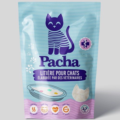 Cat Litter startup Minimalistic packaging - Contest Design von agooshe
