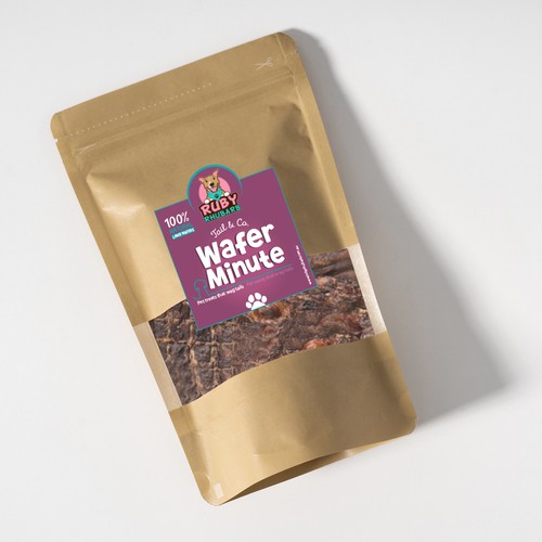 Ruby Rhubarb new product Labels Design by nesliirmak