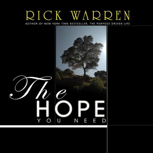 Design Rick Warren's New Book Cover Diseño de Mike-O