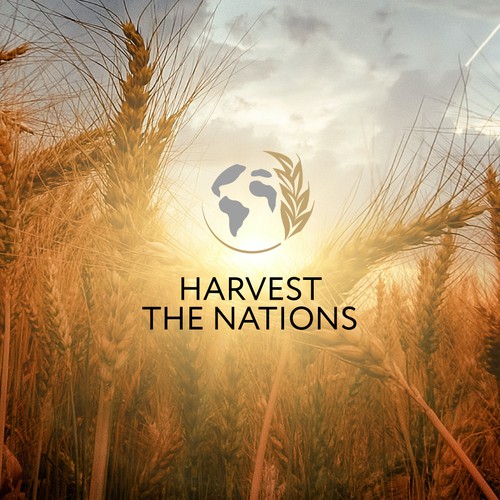 Create a sophisticated brand logo for "Harvest the Nations" evangelistic ministry Design by m210297