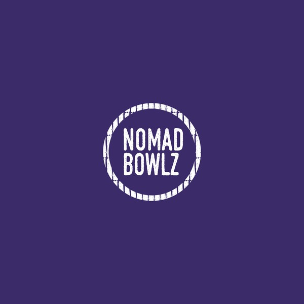 Design by Kafura titled "Emblem logo for Nomad Bowlz"