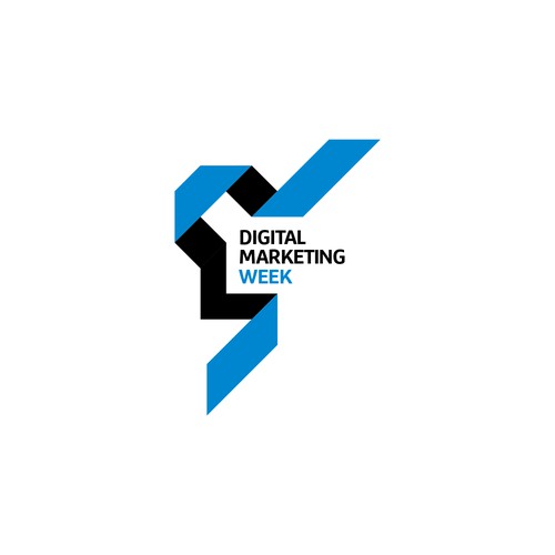 Logo for a digital marketing conference Design by threeative Designs