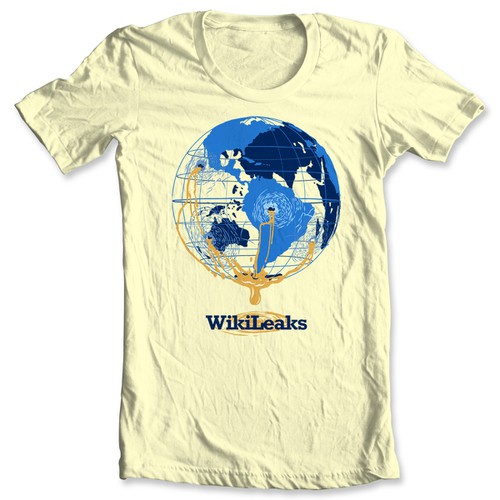 New t-shirt design(s) wanted for WikiLeaks Diseño de emberplastik99