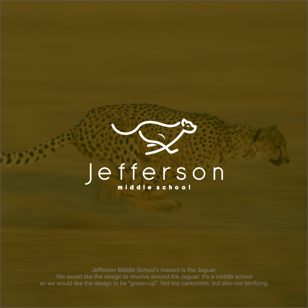 Design by one - graphic titled "jefferson"