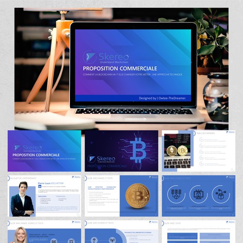 PowerPoint template contest entry by Owtee-TheDreamer.