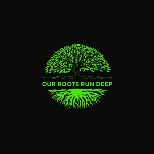 Our Roots Run Deep Illustration Design by Majid.