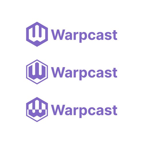 Warpcast logo Design von jemma1949