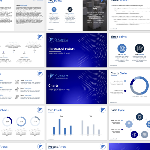 PowerPoint template contest entry by Natalia.F