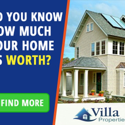 Create the next banner ad for Villa Properties Design by mrinnovative