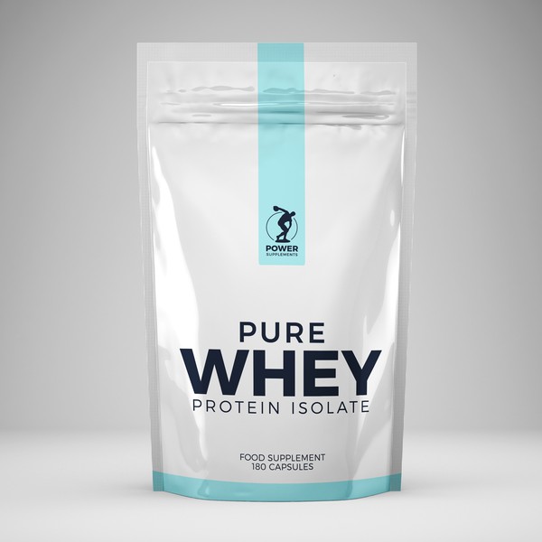 PURE WHEY PROTEIN ISOLAT PACKAGING DESIGN