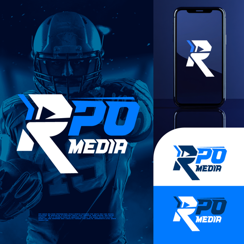 Design a Bold Sports Media Logo for RPO Media – The ESPN for High School Athletes (Think Overtime x Design by NextLevelSES