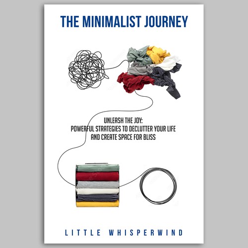 Minimalist Odyssey: Book Cover Design Contest Design by Neutron Star