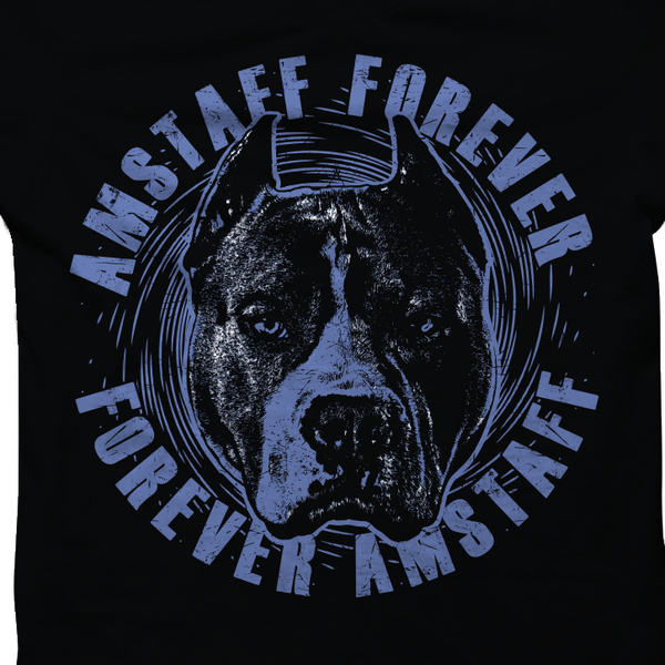 Design by UDHE titled "amstaff forever"