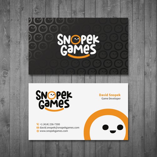 Business Cards for an indie Game Developer Design by Tcmenk