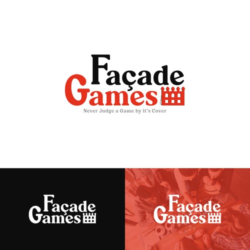 Facade Games Logo Re-Vamp Design by J.K. Design