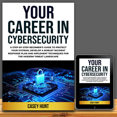 Book Cover Needed for Cybersecurity Book Design by Agel Studio