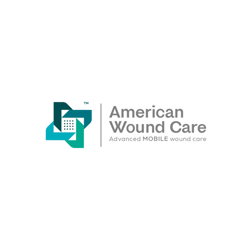 Clean logo for mobile wound care center Design by DK@99