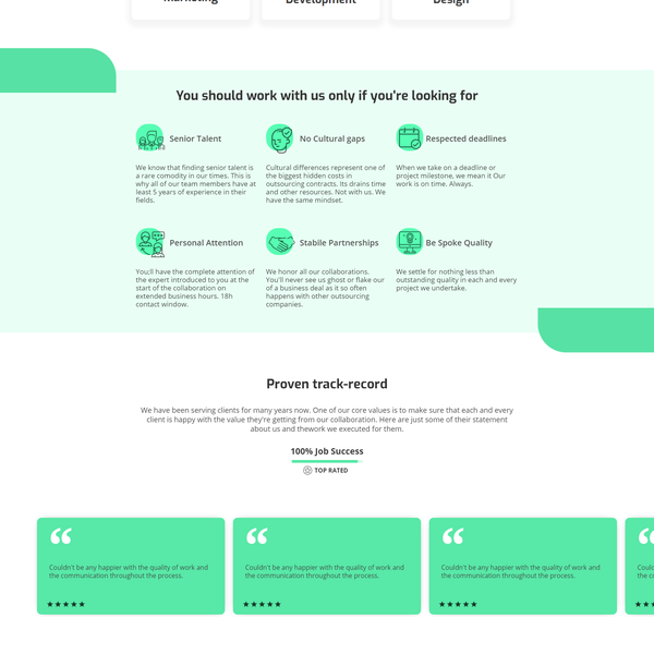 Design by Mahmoud Saqqa titled "Guranteed.network website design"