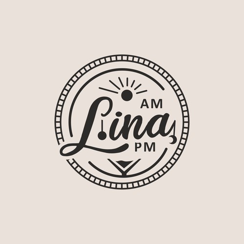 Logo for a coffee shop in AM and cocktail bar in PM Design by NuriCreative