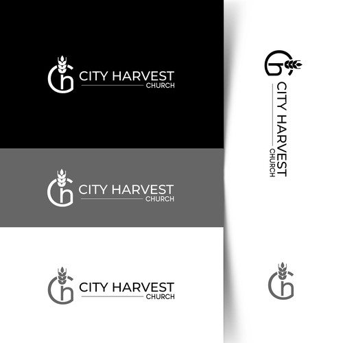 Clean and Modern church logo for church relaunch and rebrand. Design by Web Hub Solution