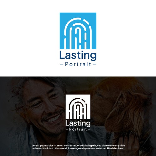 Custom Oil and Watercolor Portrait Logo and Word Art Design by Djono_