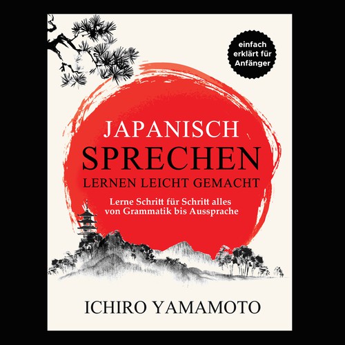 Design Book Cover: Learning to speak Japanese por tumpa mistry