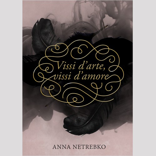 Illustrate a key visual to promote Anna Netrebko’s new album Design von ZOLAB