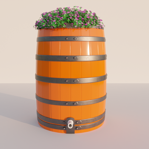 Rain Barrel Design by ES STUDIO