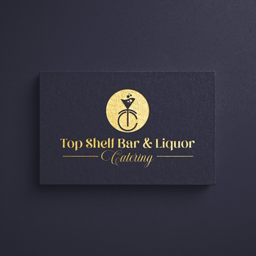 Design a modern logo for a portable bar and liquor catering company Design by A-Creative
